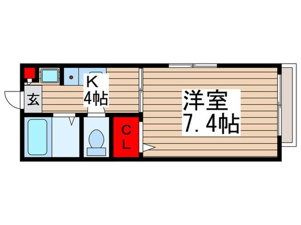 グリーンハイムの物件間取画像